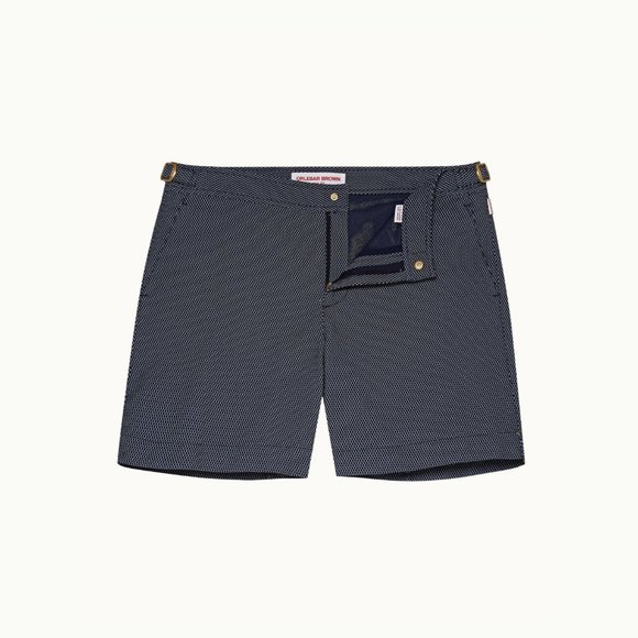 Orlebar Brown OB Classic Bulldog Shorts Swim Trunks Mens 40 Gray 5.5" Inseam - Picture 14 of 14